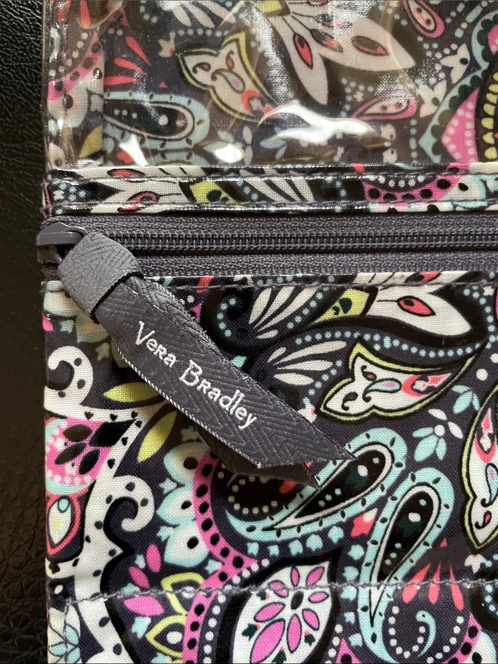 Vera Bradley Paisley Double-Zip Pencil Case | Office or School Supplies